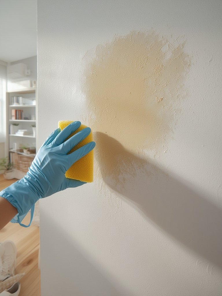 magic eraser in action
